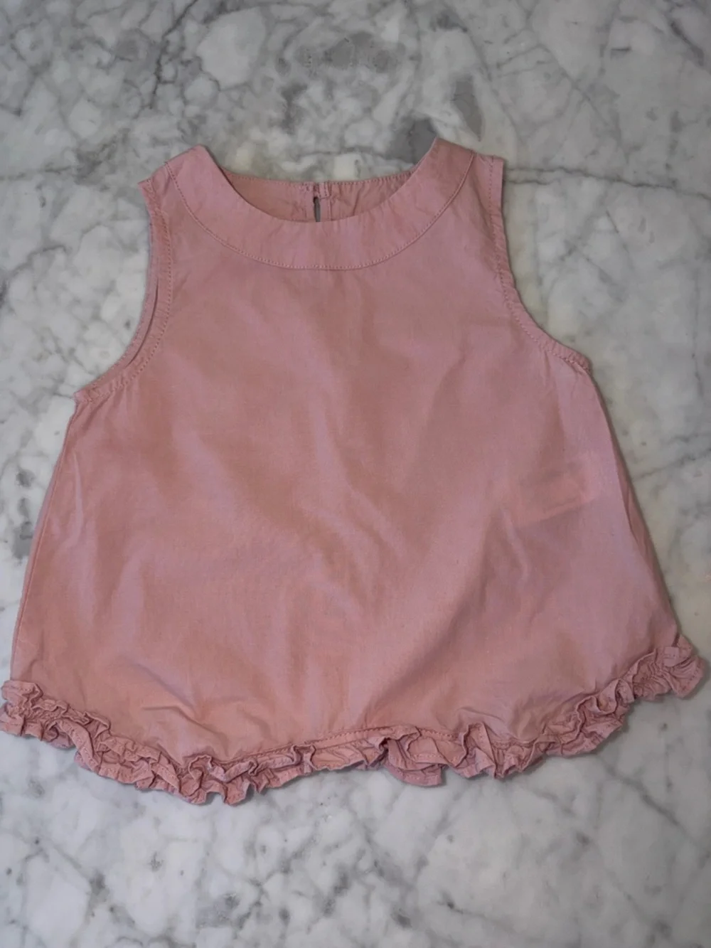 Zara Pink Ruffle Two-Piece Ruffle Pant Set 3Y - Picture 2 of 7